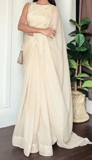 Saree Plain